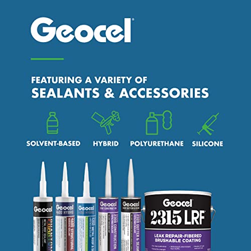 Geocel 4350 Metal Roof & Siding Construction Sealant, Burnished Slate, 10.1 fl. oz.