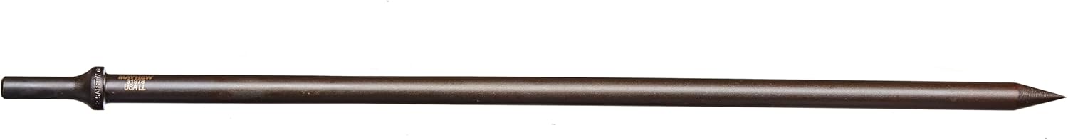 Mayhew Tools 31978 Pneumatic Taper Punch, Sharp Point x 18", Black Oxide Finish