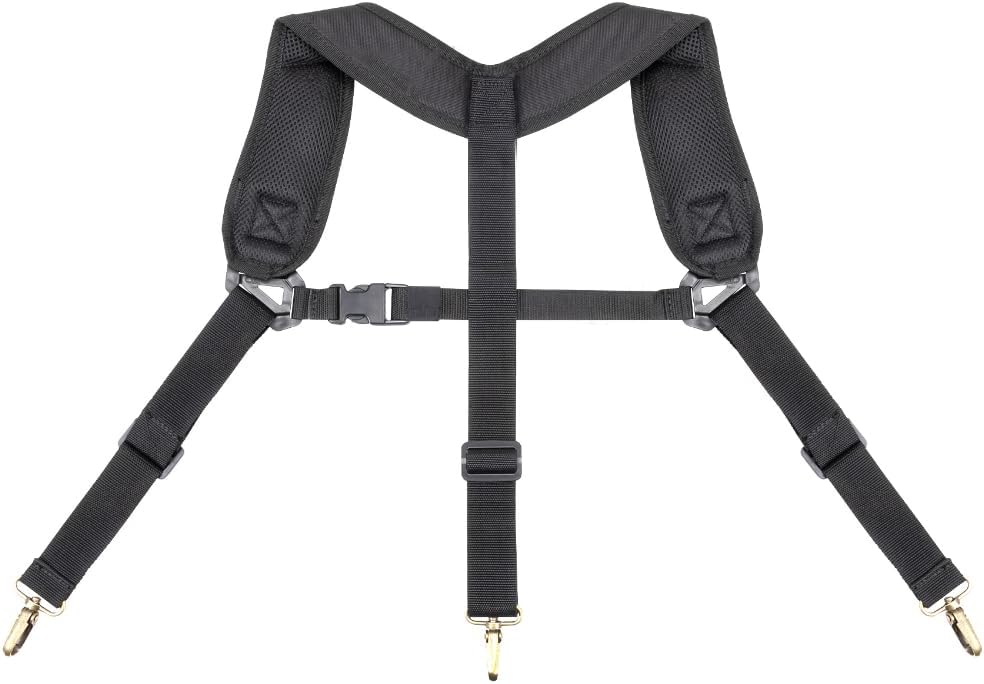 CLC Custom Leathercraft 1608 Electrician's Comfort Lift Combo Tool Belt, 28 Pocket,Black