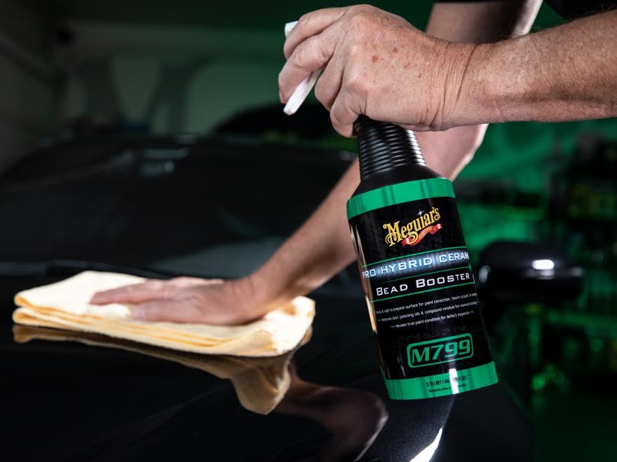 Meguiar’s M79932 Pro Ceramic Bead Booster, Ceramic Boost to Maintain Ceramic Coatings, 32 oz.