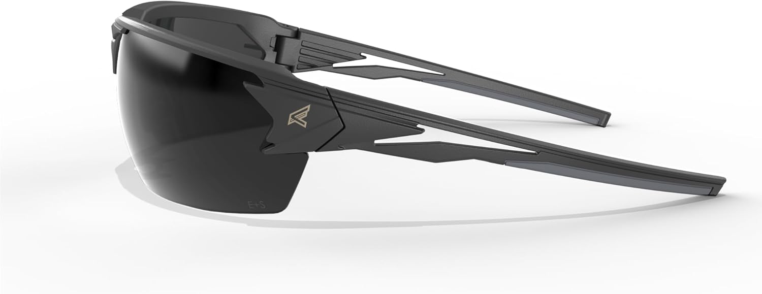 EDGE Pumori Z87 Rated Polarized Safety Glasses: Men's Safety Glasses, Non-Slip Anti-Fog Safety Glasses, Shatter Resistant Tinted Safety Glasses, Flexible Nylon Frame 99% UV Protection Men's Sunglasses