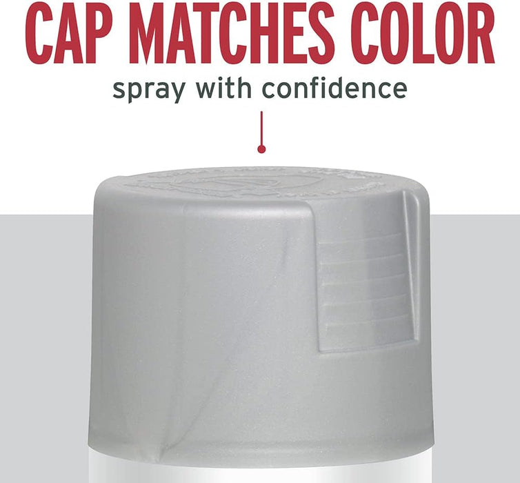 Rust-Oleum 7277830 Stops Rust Metallic Spray Paint, 11 oz, Matte Nickel (Pack of 6)