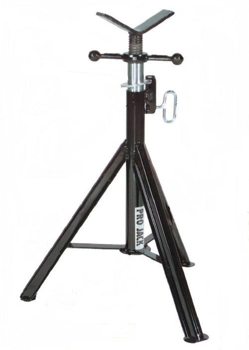 Sumner 780471 ST-871 Hi Pro Jack with Vee Head, 28" to 49" Adjustable Height, 2500 lb. Capacity