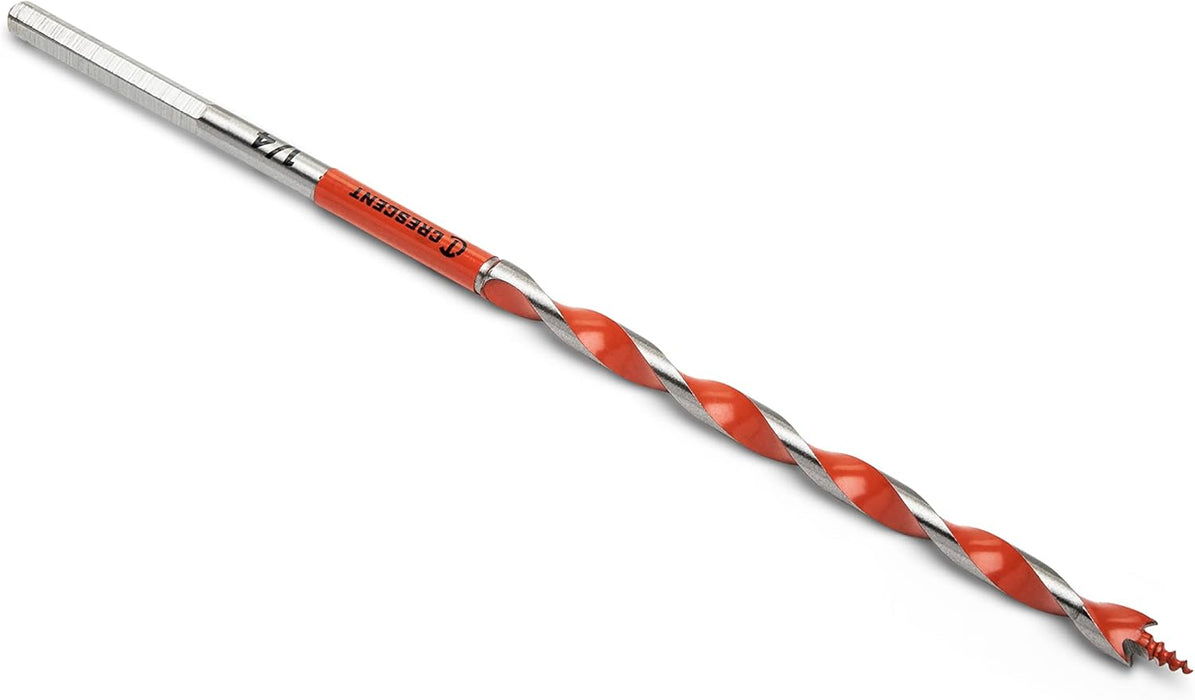 Crescent CDAG-7509 Solid Auger Drill Bit, 7.5" x 1/4"