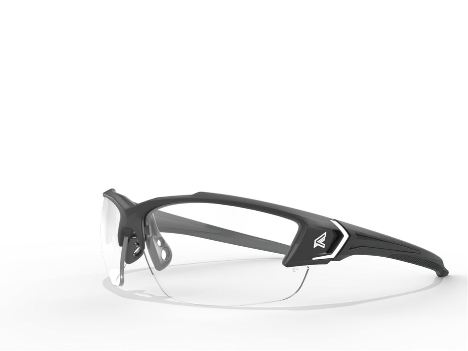EDGE Khor G2 ANSI Z87 Safety Glasses for Men: Shatter Resistant, Anti-Slip Frames, Nylon Lenses, Clear Z87 Safety Glasses for Men