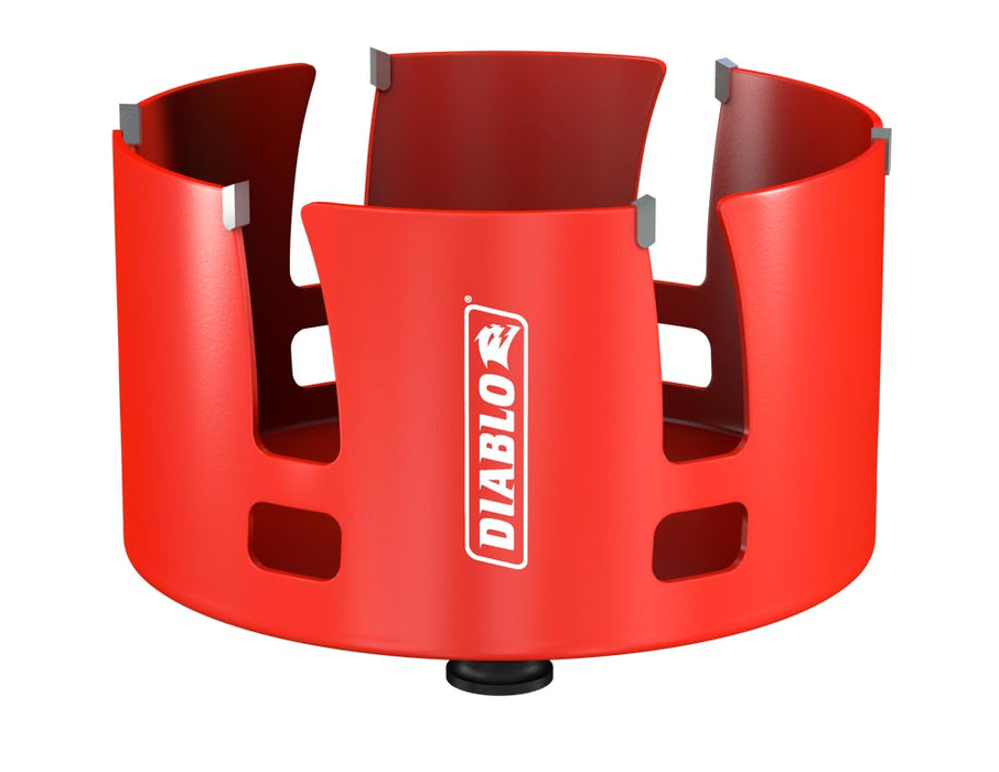 Diablo Demo Demon Carbide Teeth Rough - In Hole Saw - Compatible with SnapLock Plus Mandrel System - 4-5/8" Diameter, 2-3/8" Length - DHS4625CTR