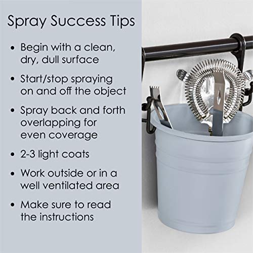 Krylon Fusion All-In-One Adhesive Spray Paint for Indoor/Outdoor Use, 12 oz, Glacier Gray