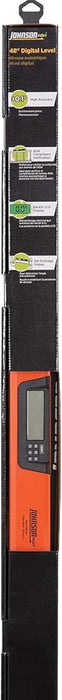 Johnson 1760-4800 Digital Box Level, 48", Orange