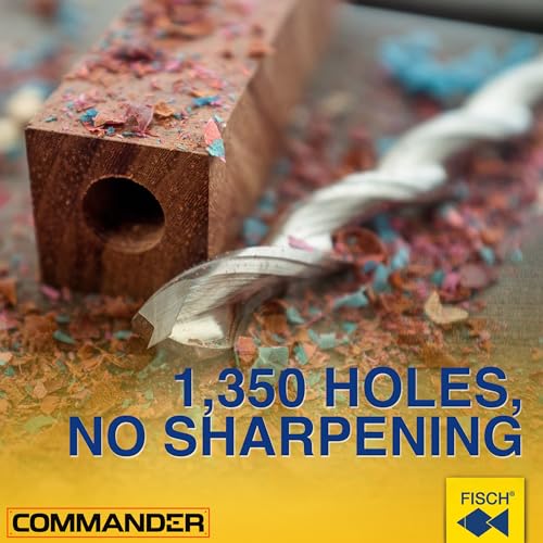 Fisch Pen Maker Drill Bit (13/32" x 150mm / 6") – Parabolic Flute for Wood Turning & Pen Blanks – Clean Entry, Fast Drilling, M2 HSS Steel – FSN-322627