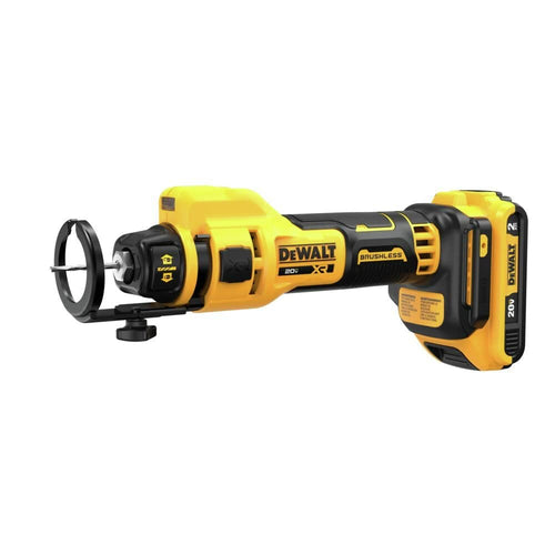DEWALT DCE555D2 20V MAX Drywall Cutting Tool, Cut Out Tool, 2 Batteries and Charger Included