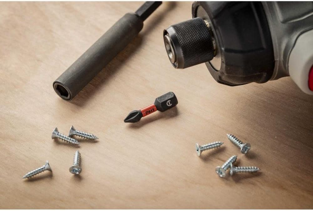 Crescent CAVB1PH1-2 #1 x 1" Phillips VORTEX Impact Power Bit (Pack of 2)