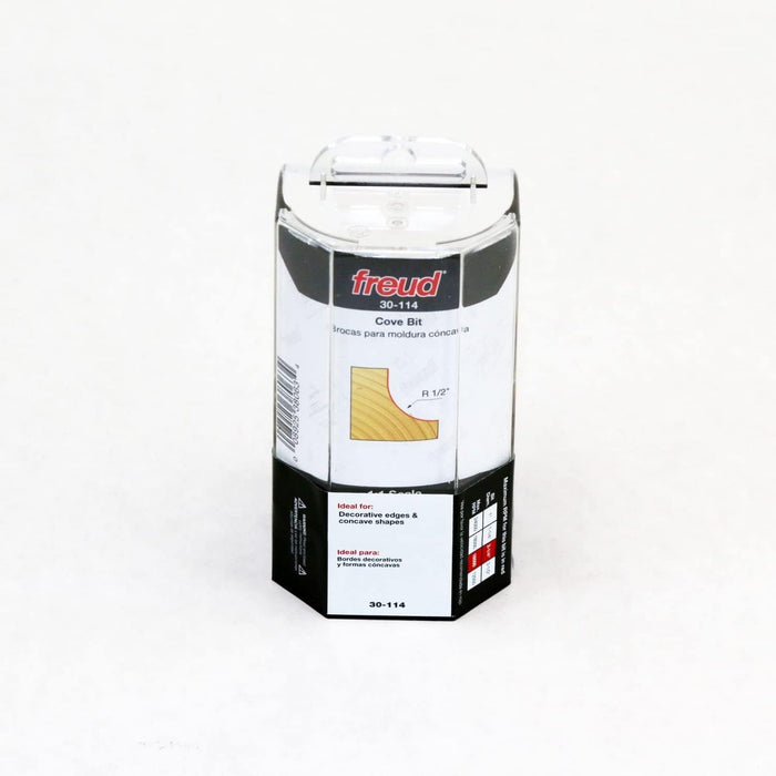 Freud 30-114 1/2" Radius Cove Bit with 1/2" Shank