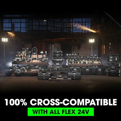 FLEX 24V Brushless Cordless 18 Gauge 5/8-inch to 2-1/8-inch Brad Nailer Kit