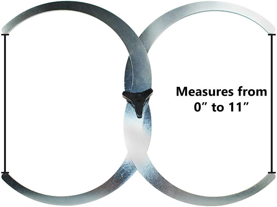 Big Horn 19055 Woodturning Figure 8 Double Ended Bowl Caliper