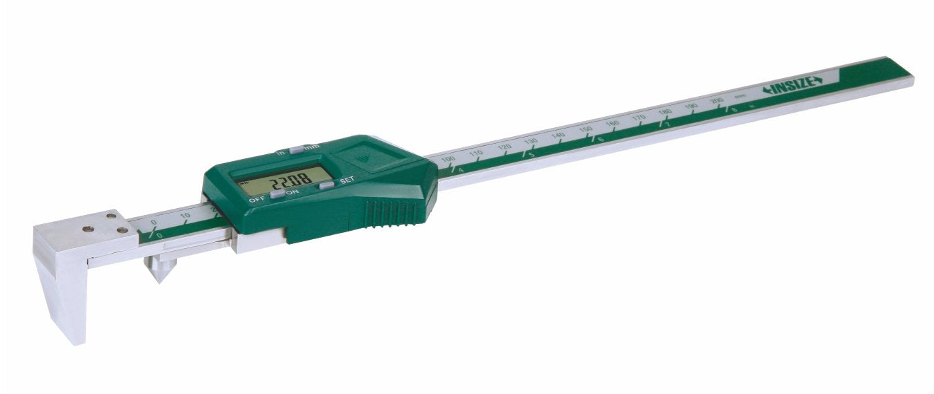 INSIZE 1524-200 Electronic Back-Jaw Edge to Center Caliper, 2-8", 5-200 mm