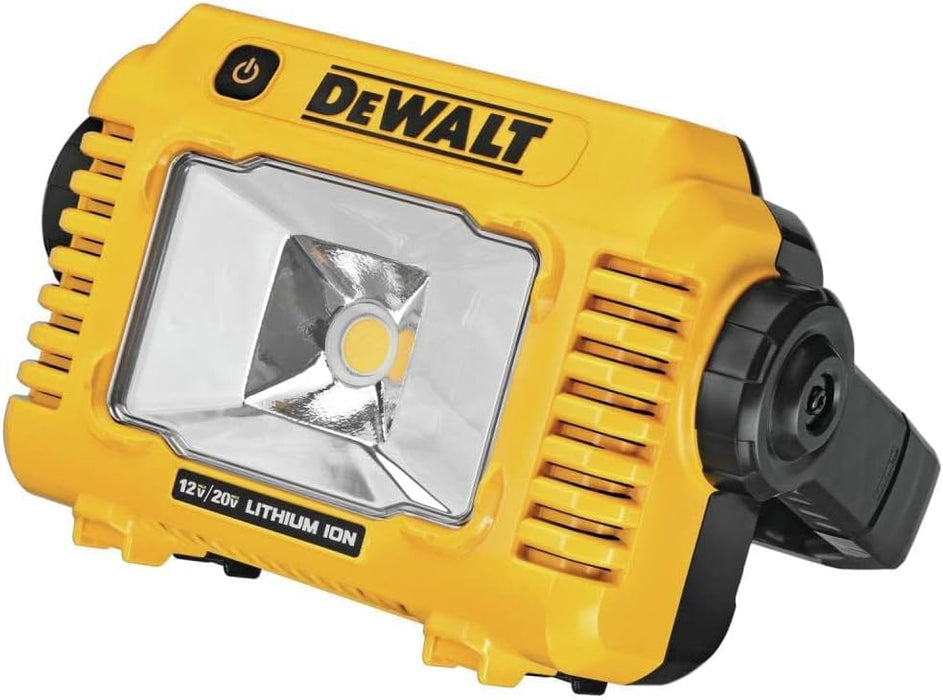 DEWALT (DCL077B) 12V/20V MAX LED Work Light, Compact Task Light with Rotating Handle (Tool Only)
