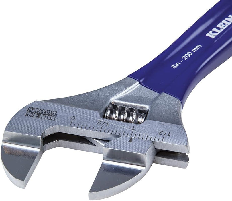 Klein Tools D86936 Slim-Jaw Adjustable Wrench, 8-Inch