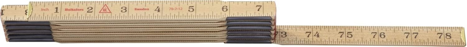 Hultafors Tools 101404U Folding Ruler 78 2 12 Scale