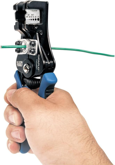 Klein Tools 11063W Katapult Wire Stripper and Cutter for Solid and Stranded Wire