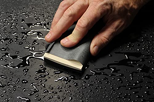 Gator 9" x 11" Waterproof Sanding Sheets, 2500 Grit, 25 Pack