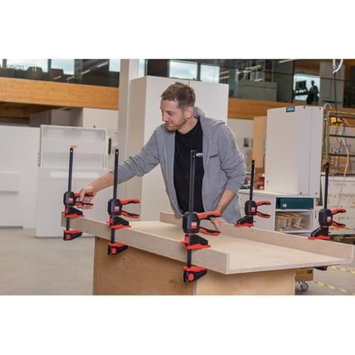 Bessey EHKL360, 18 In., Trigger Clamp and Spreader 360 Rotating Handle One-Hand Bar Clamps