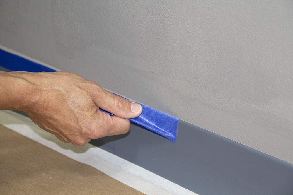 IPG ProMask Blue, 14-Day Painter's Tape, 1.88" x 60 yd, Blue, (Single Roll)