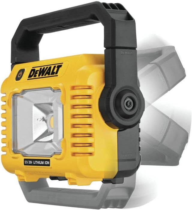 DEWALT (DCL077B) 12V/20V MAX LED Work Light, Compact Task Light with Rotating Handle (Tool Only)