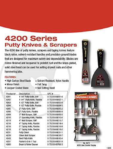 Red Devil 4251 6-in-1 Painter's Tool, 1-Pack, Black — Contractor Tool ...