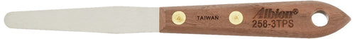 Albion Engineering Company 258-3TPS Classic Spatula, 3/8″ Wide Tapered x 3″ Long Blade