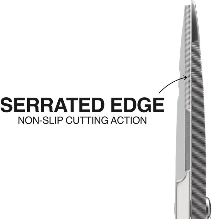 Klein Tools 100CS Serrated Electrician Scissors with Stripping