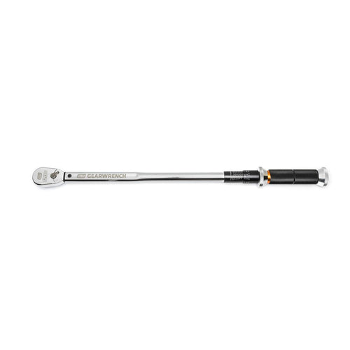 GEARWRENCH 85181 1/2" Drive 120XP Micrometer Torque Wrench, 30-250 ft/lbs.