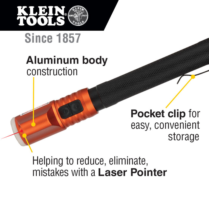Klein Tools 56026 Inspection Penlight with Laser Pointer