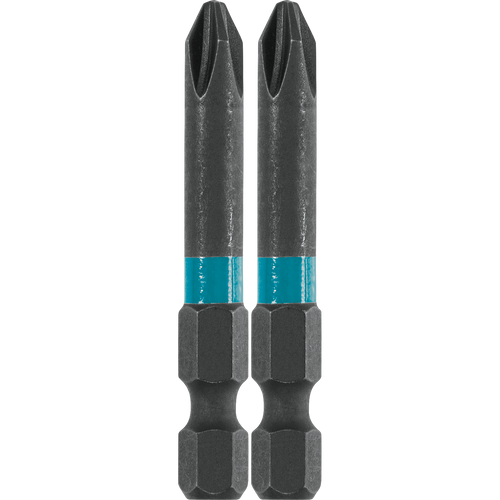 Makita A-96659 Impactx 2 Phillips 2" Power Bit (Pack of 2)