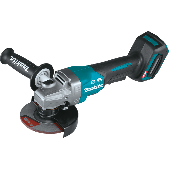Makita 40V Max XGT Brushless Cordless 4‑1/2” / 5" Paddle Switch Angle Grinder, with Electric Brake (Bare Tool)
