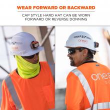 Ergodyne 60144 Skullerz 8972 Premium Cap-Style Hard Hat with Adjustable Venting - Type 1, Class C