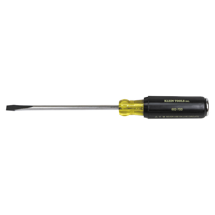 Klein Tools 6027DD 5/16-Inch Keystone Demolition Driver, 7-Inch Round Shank