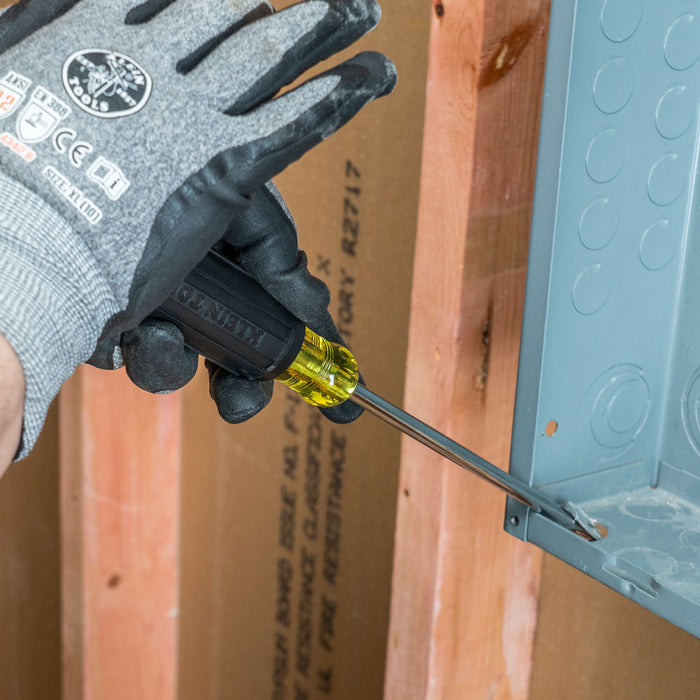 Klein Tools 6027DD 5/16-Inch Keystone Demolition Driver, 7-Inch Round Shank