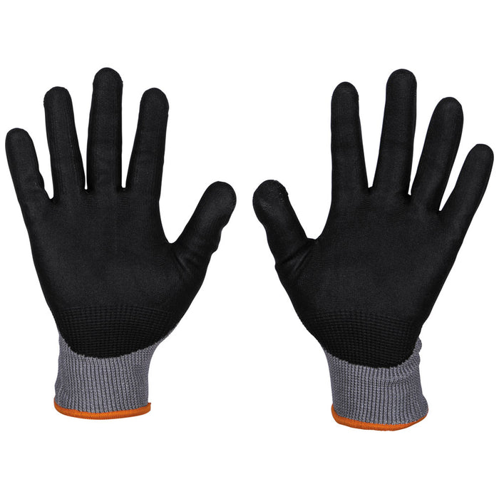Klein Tools 60588 Knit Dipped Gloves, Cut Level A4, Touchscreen, Medium, 2-Pair