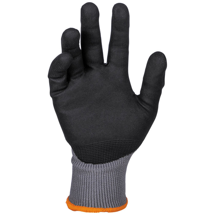 Klein Tools 60588 Knit Dipped Gloves, Cut Level A4, Touchscreen, Medium, 2-Pair