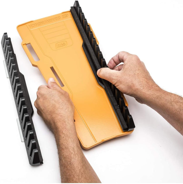 GEARWRENCH 83121 2 Piece Reversible Wrench Rack, 16 Slot (Pack of 1)