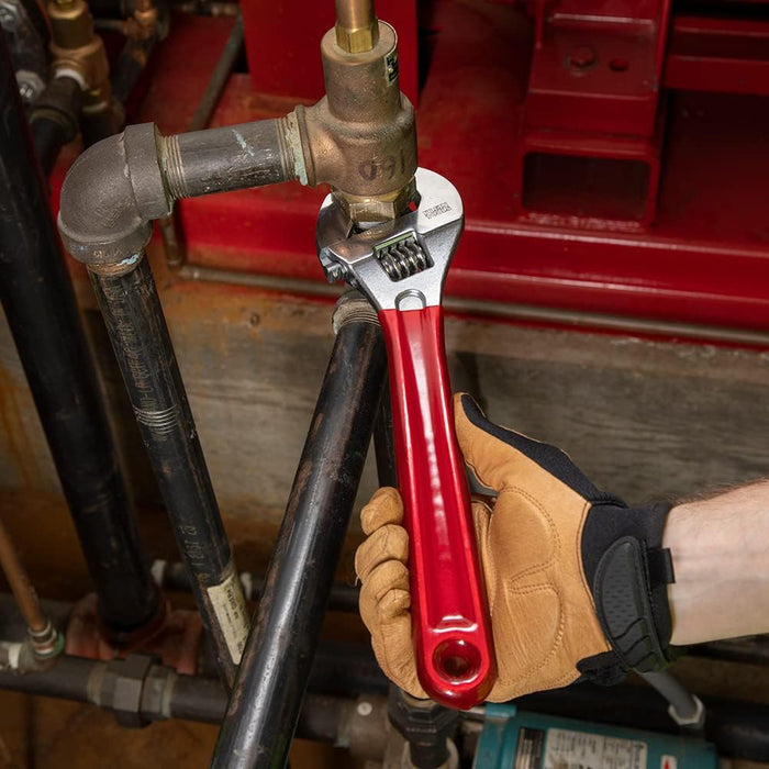 Klein Tools D507-12 Adjustable Wrench Extra Capacity, 12-Inch