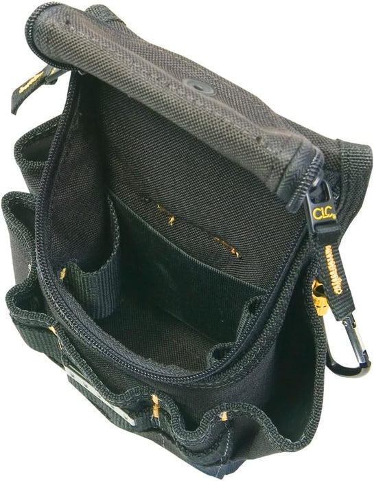 Custom Leathercraft CLC 1523 Ziptop Utility Pouch, Small