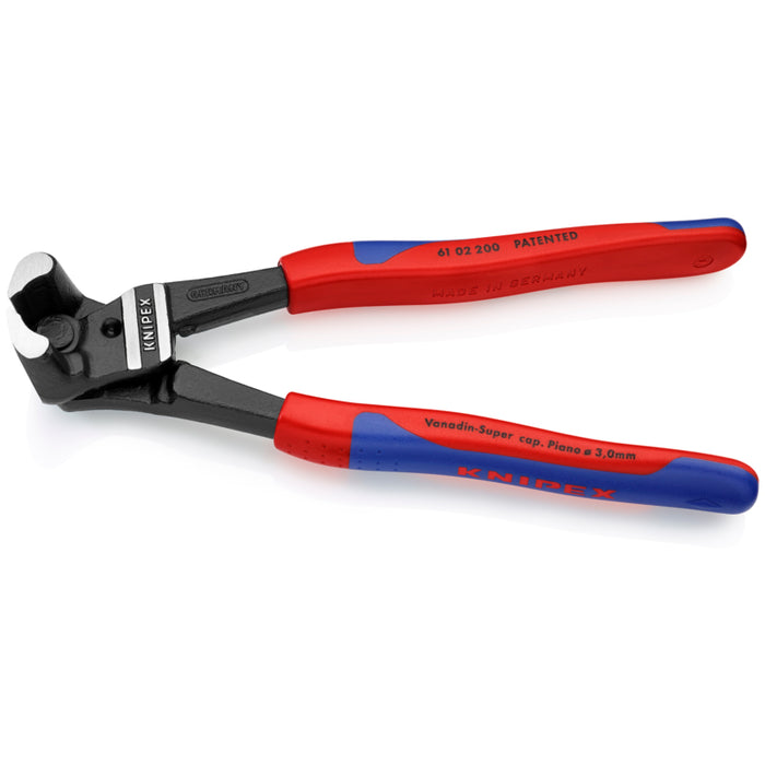 KNIPEX 8" High Leverage Bolt End Cutting Nippers