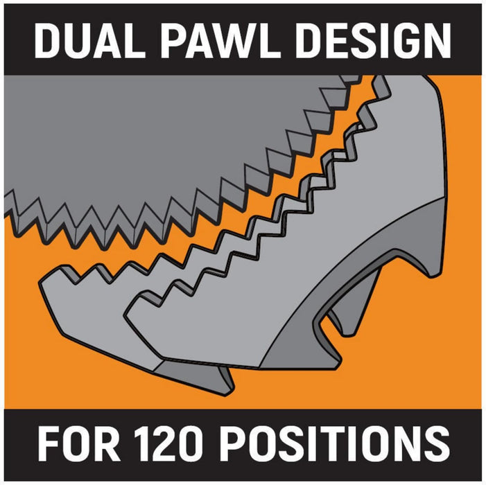 GEARWRENCH 56 Pc. 3/8" Drive 6 Pt. 120XP Mechanics Tool Set, Standard & Deep, SAE/Metric - 80550P