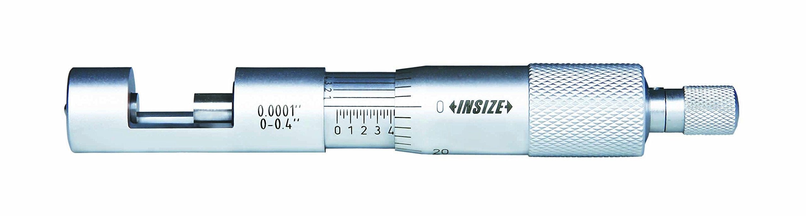 INSIZE 3285-4 Wire Micrometer, 0" - 0.4", Graduation 0.0001"