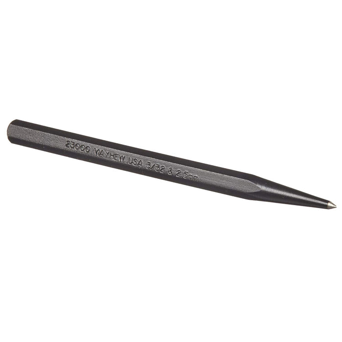 Mayhew Pro 23000 1/4-Inch Prick Punch 3/32" - 2.5mm x 4"