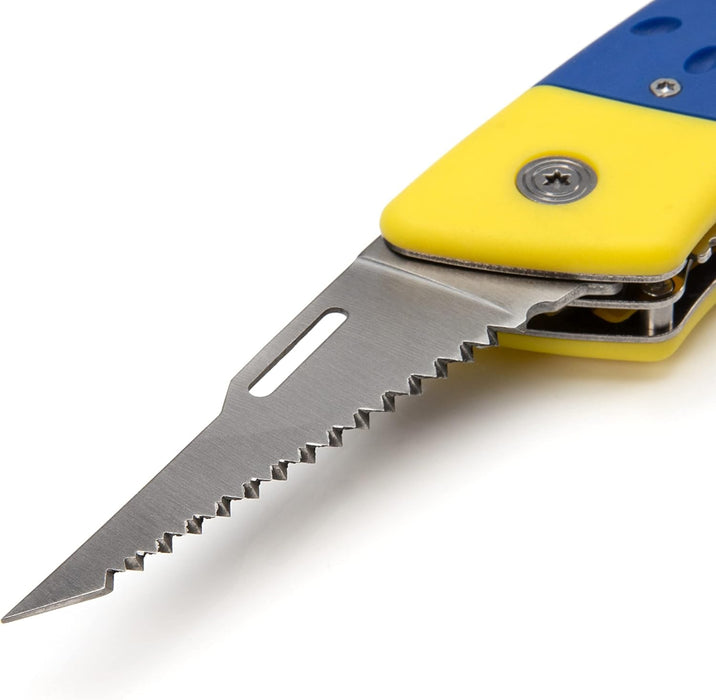 Estwing 42466 2-In-1 Folding Jab Saw with Retractable Utility Knife