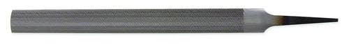 Crescent Nicholson 21858N Half-Round Hand File Without Handle, Double Cut, American Pattern, Bastard Cut, 10" Length