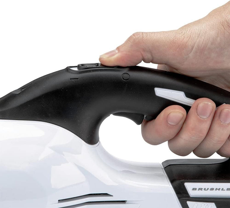 Makita XLC03R1WX4 18V LXT Lithium-Ion Compact Brushless Cordless Vacuum Kit, Trigger W/Lock (2.0Ah), White