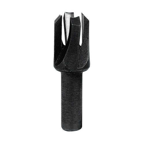 Fisch Tapered Plug Cutter (1") - Plug Cutter Drill Bit with Four Flute Design Ensures a Tight Plug - For Use with Both Soft and Hard Woods - Crafted from Tool Steel - FSE-095910 - Made in Austria